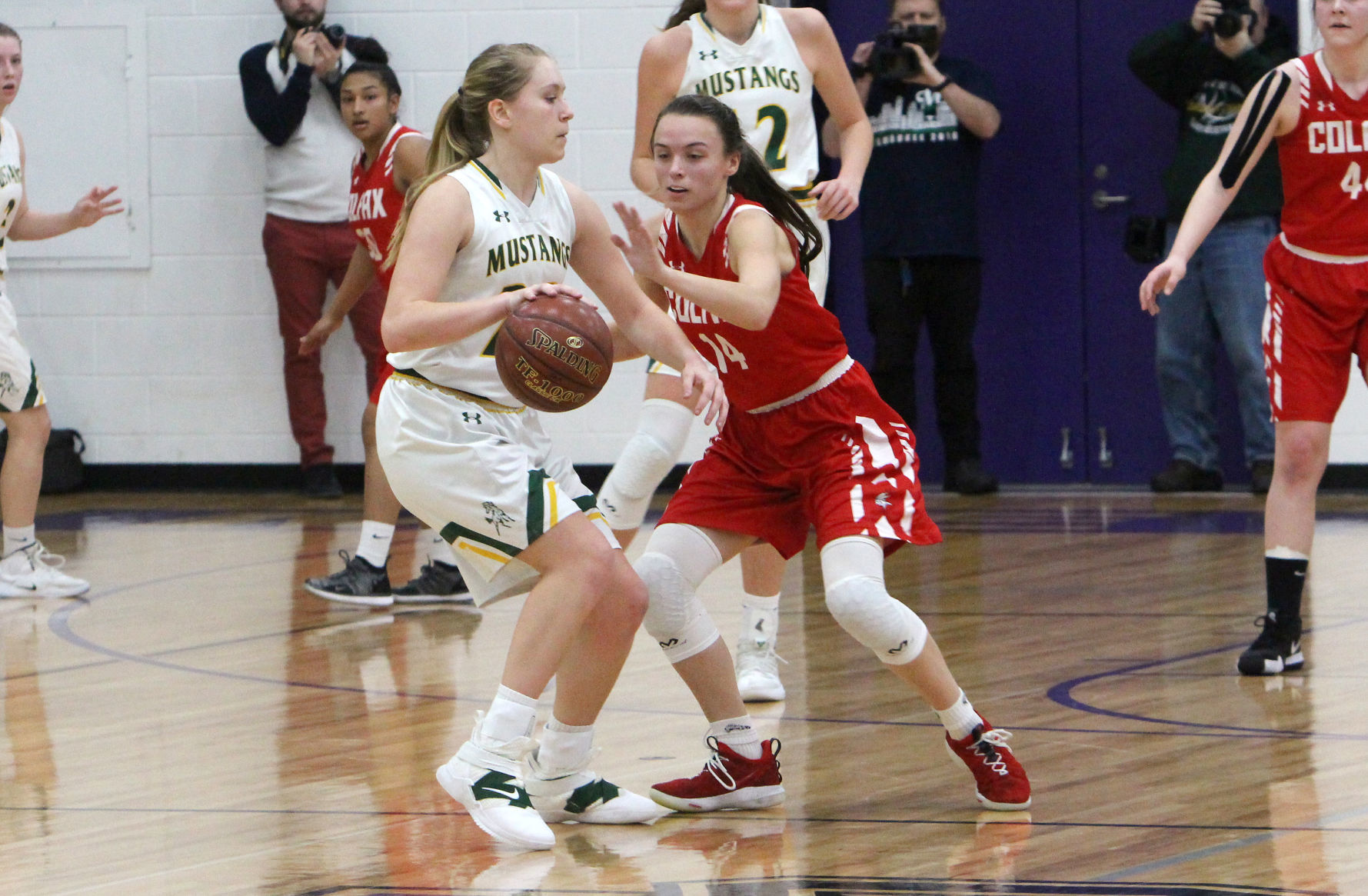 Colfax vs Melrose-Mindoro girls basketball 3-2-19